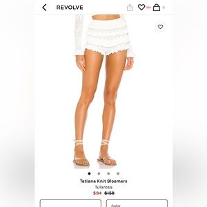 TULAROSA revolve cute short! Size L (run really small). Will fit a XS, S.